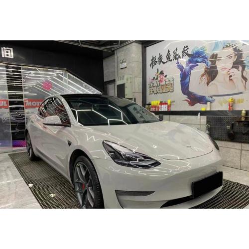 Glossy Light Grey Car Wrapping 1.52*18M