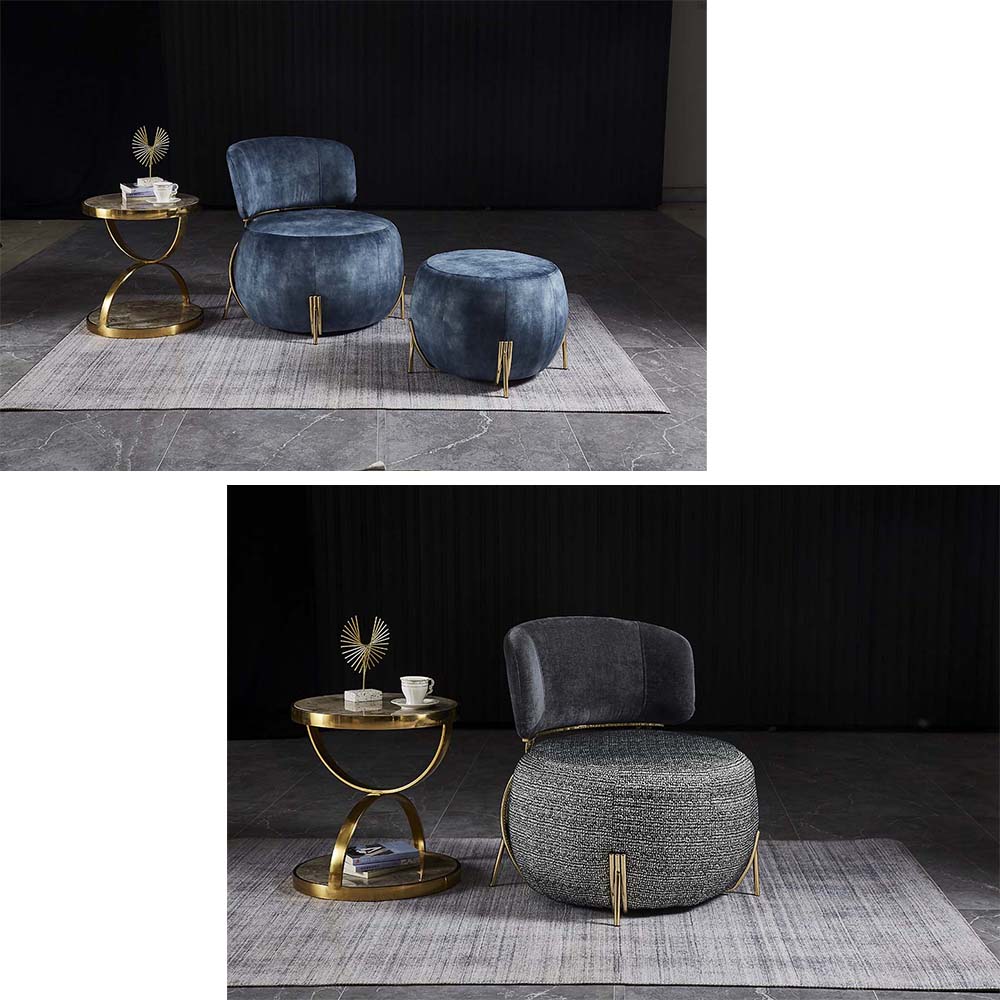 تصميم الأزياء كرسي أريكة غرفة المعيشة