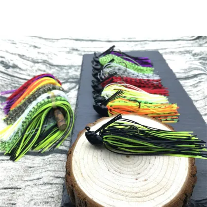 YOUME New High Quality Fishhooks Lead Jig Head Hook Soft Lure Jigging Hooks