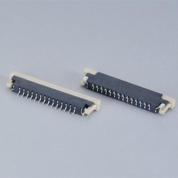1.0mm SMD Push-Pull Bottom Touch FPC connector