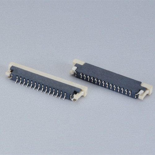 China Push-Pull Bottom Contact 1.0mm Pitch FPC Connector Supplier
