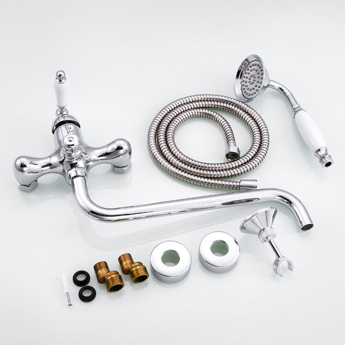 35mm single lever shower bath mixer zinc alloy