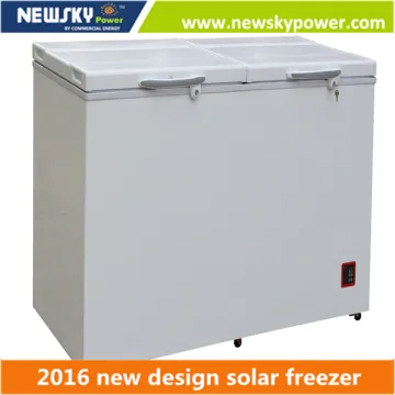 315L 128L DC solar freezers fridge solar deep freezer refrigerator fridge solar chest freezer