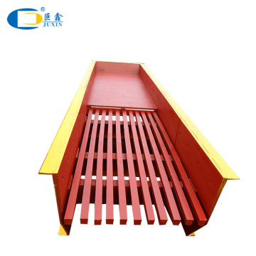 Small Stone Vibrating Feeder with Classifier Grid for Stone Production Plants