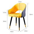 Mesa de café redonda de diseño simple moderno