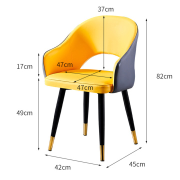 Table basse ronde moderne de design simple