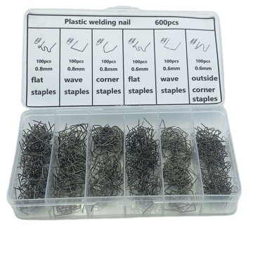 600pcs Staples Welding Rods for Car Bumpers and Dashboards - 0.8mm & 0.6mm