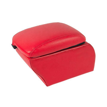 Universal Black Leather Center Console Armrest for Cars