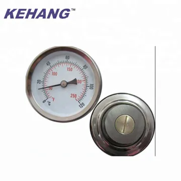 Popular Magnet Surface Pipe Industrial Bimetal Thermometer for Temperature Control
