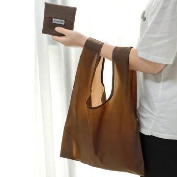 Environmentally Friendly Foldable Reusable Shopping Bags with Custom Logo - QG-MY06