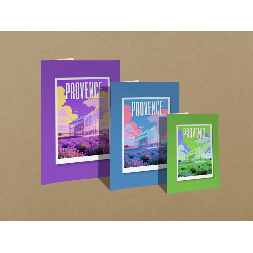 Saddle stitch brochure printing