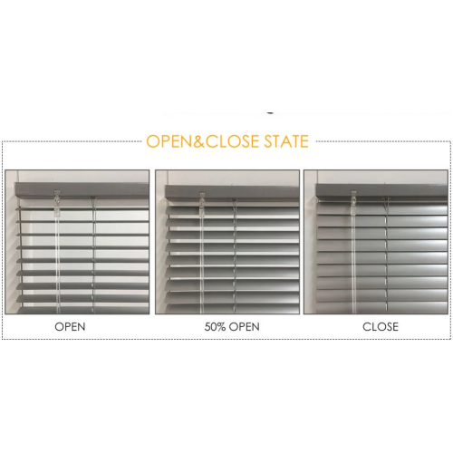 Aluminum Venetian Blinds Shading Window Series