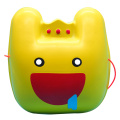 Máscara de festa de PVC infantil amarelo bonito dos desenhos animados
