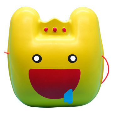 Máscara de festa de PVC infantil amarelo bonito dos desenhos animados