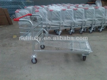 Heavy Duty Cargo trolley, cargo cart, warehouse trolley, utility cart, picking trolley, transport trolley, mesh deck trolley