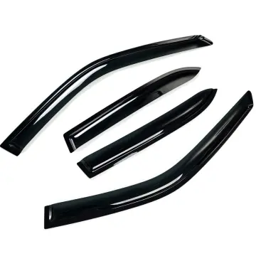 ICBM 4pcs Vent Visor Door Window Sun Rain Guard Wind Deflectors for RAV4 06-12