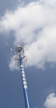 GSM Steel Cell Pole Tower (ray14)