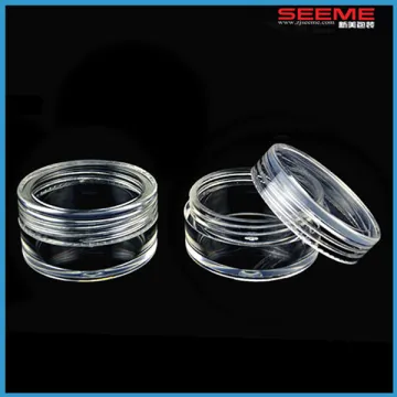 PS 10ml cream jar, cream jar, cosmetic cream jar