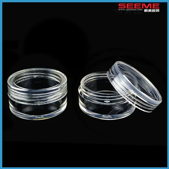 PS 10ml cream jar, cream jar, cosmetic cream jar