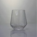 Diamond Shaped Crystal Glasses Whiskey Tasting Glass Tumbler