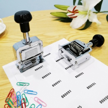 Wholesale Metal Structure Automatic Self-Inking 6-Digit Serial Number Stamp Machine