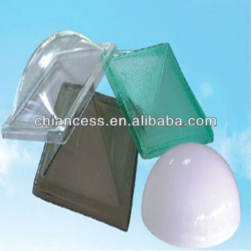 polycarbonate shield and daylighting shade