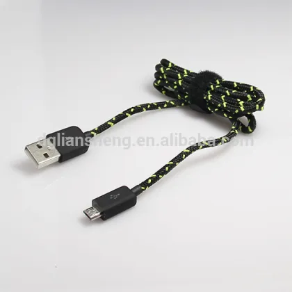 Customize 3M USB Cable, Two Sided USB Cable for Charger Cable Braided
