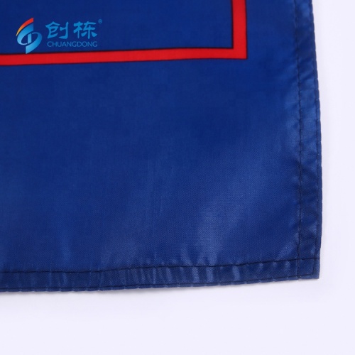 High quality silk screen printing polyester trump flag