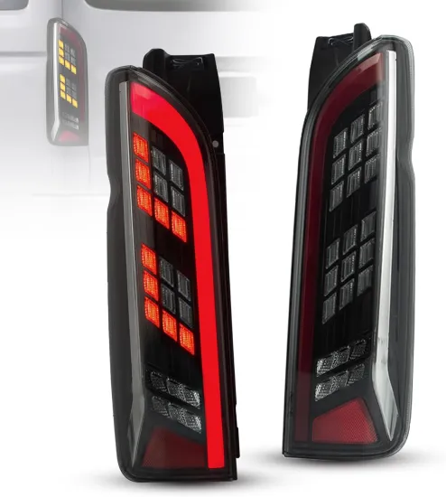 LED Tail Light with Reverse Running Brake Turning Signal for Hiace 2005-2018