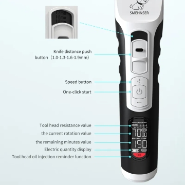 Hot Selling Pet Grooming Kit: Dog & Cat Hair Trimmers and Clippers