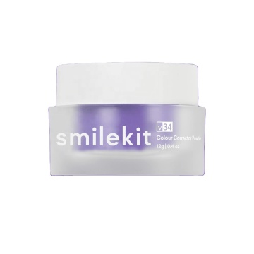 SmileKit 12g Mint Flavor Tooth Whitening Powder with Customized Logo - Color V34 - White Color Corrector