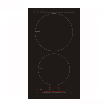 CE Approved Built-In Induction Cooker with 2 Flexible Burner Cooking Zones