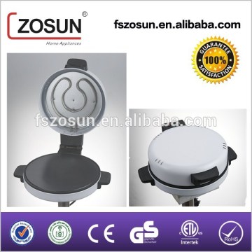 30cm ZS-304 SS heater double pizza hot bread arabic bread crepe pita maker 1800W