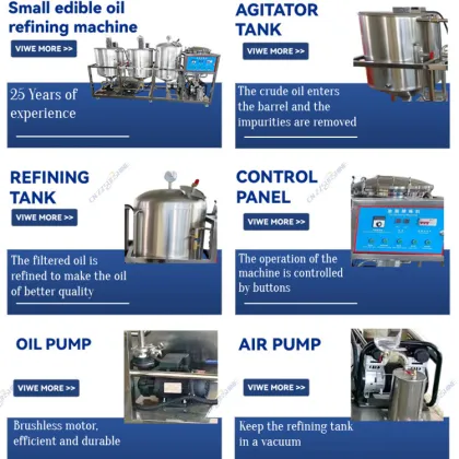 Quality First Peanut Palm Oil Soybean Oil Refinery Machine