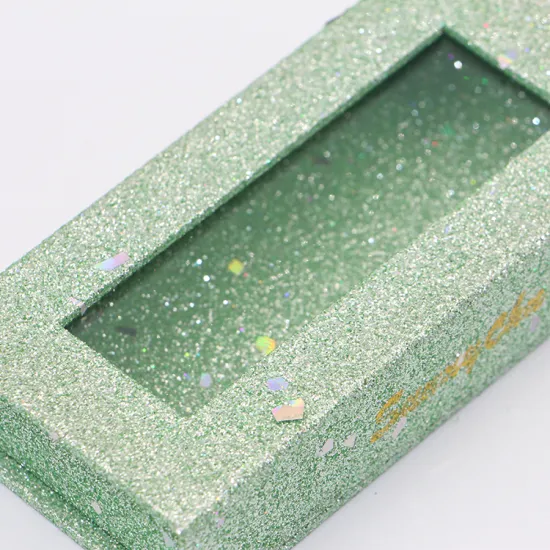 High quality black false eyelashes packaging