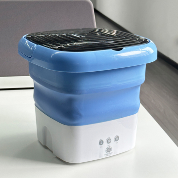 Portable Mini Folding Wash Machine: Automatic Small Laundry Machine for Travel and Home