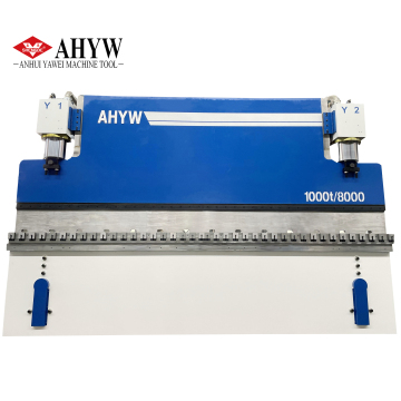DA53T CNC Folding Machine: 1000 Ton Press Brake with Numeric Control Panel