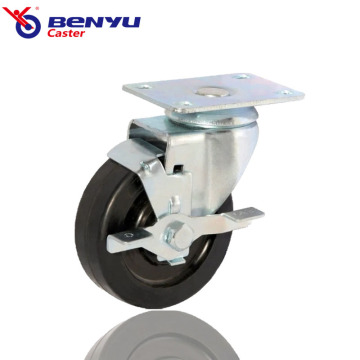 3/4/5 Inch Antistatic Industrial Casters with Brakes