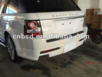 fiber glass rear lip With Quad Exhuast design for 11-12 Land Rover Range Rover Sport HM Style