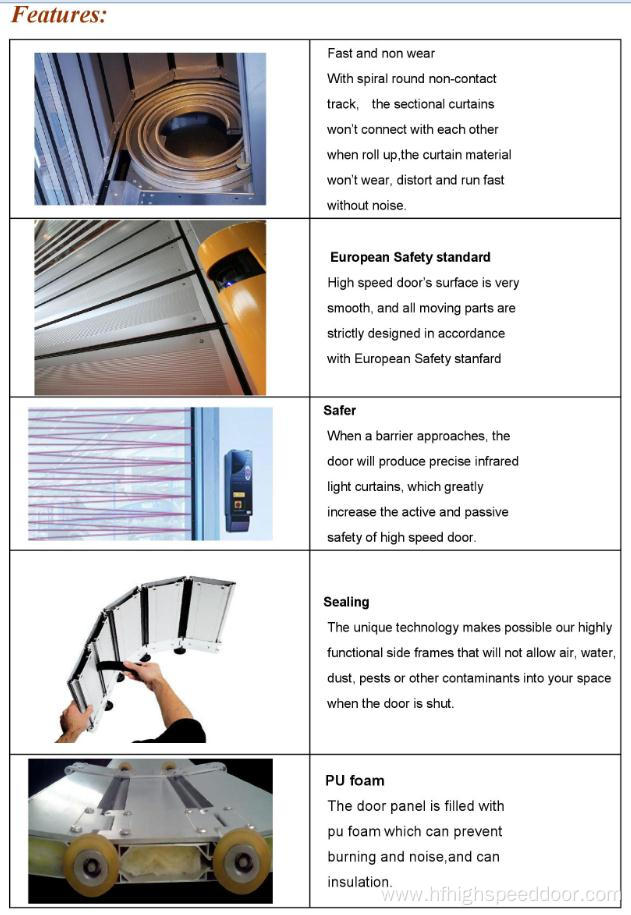 Electric Aluminum roller shutter door