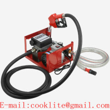 Mini Fuel Station 220 Volt AC Diesel Biodiesel Kerosene Oil Transfer Dispensing Fuel Pump Kit