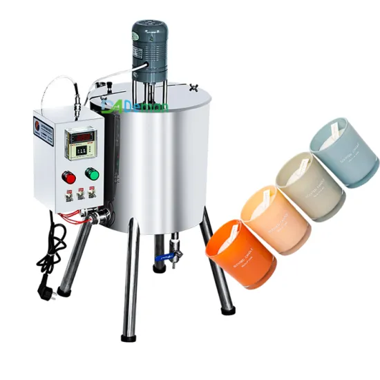 Liquid Cream Balm Heating Stirring Filling Machine for Lipstick and Candle Wax