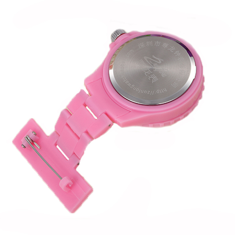 Colorful Nurse Silicone Quartz Watch