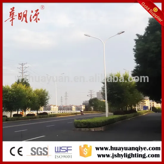 tubular steel street light poles for sale with led