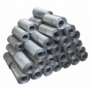 Piastre di piombo puro per batterie acide (5 mm-9 mm, 99,99% puro)