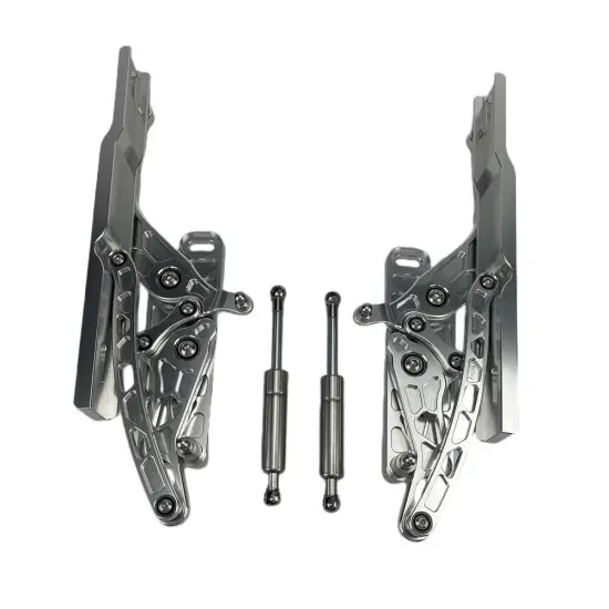 Factory CNC 6061-T6 billet aluminum BILLET HOOD HINGES Customized