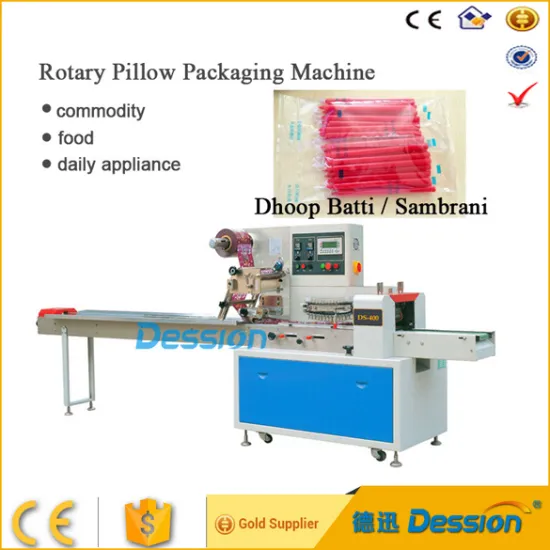 Candle horizontal flow packing machine