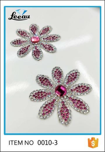 Iron On Rhinestone Applique Crystal Beaded Patches