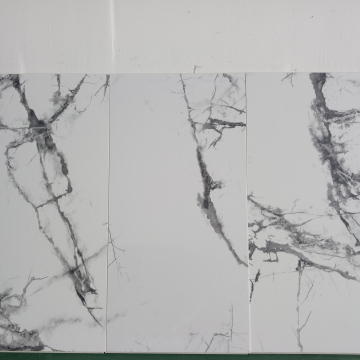 High Quality Waterproof Anti-slip Luxury Vinyl Tiles with White Marble Pattern SPc Flooring