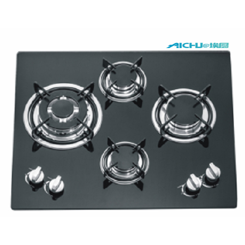 60cm Tempered Glass Hob Tempered Glass 4 Burners Gas Hob Factory